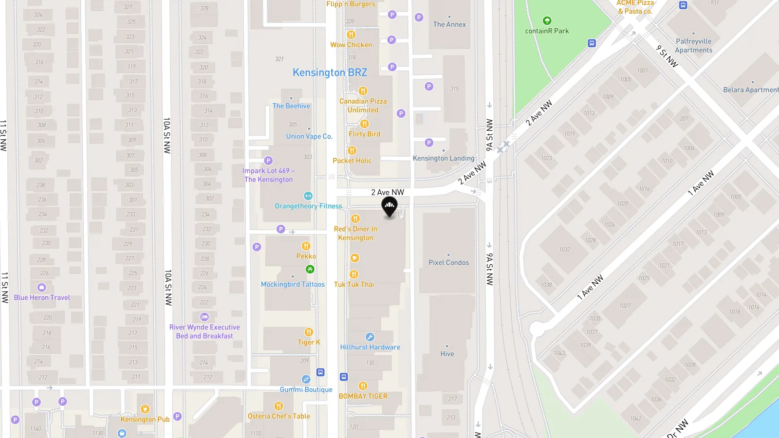 Map showing location of MarshaSophia