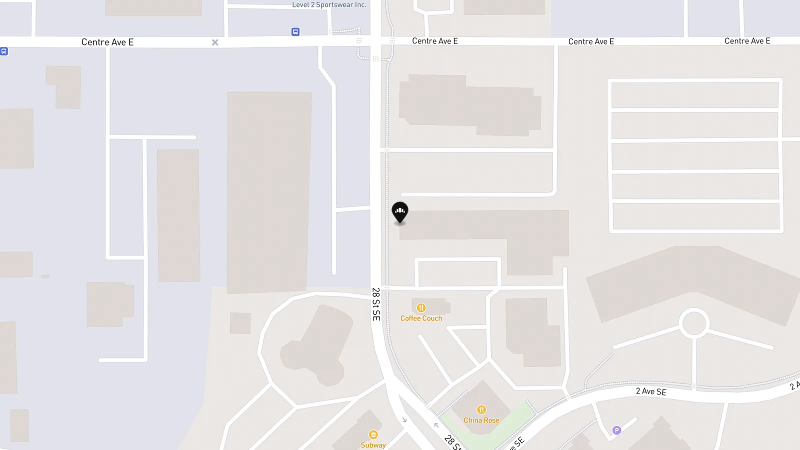 Map showing location of The Cookie Jar