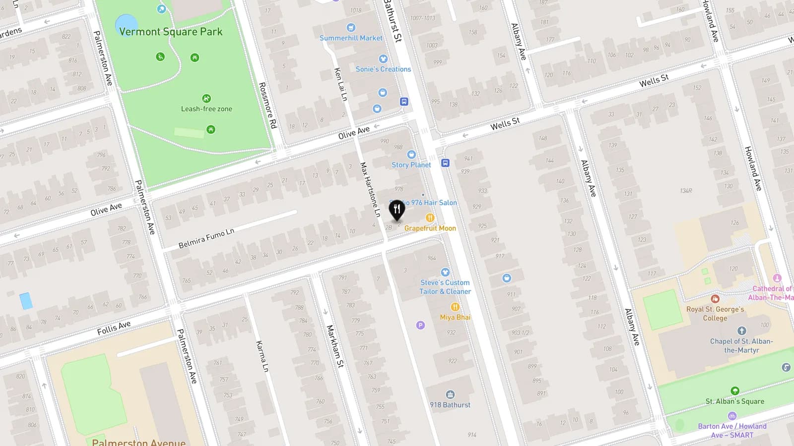 El Pocho Antojitos Bar map