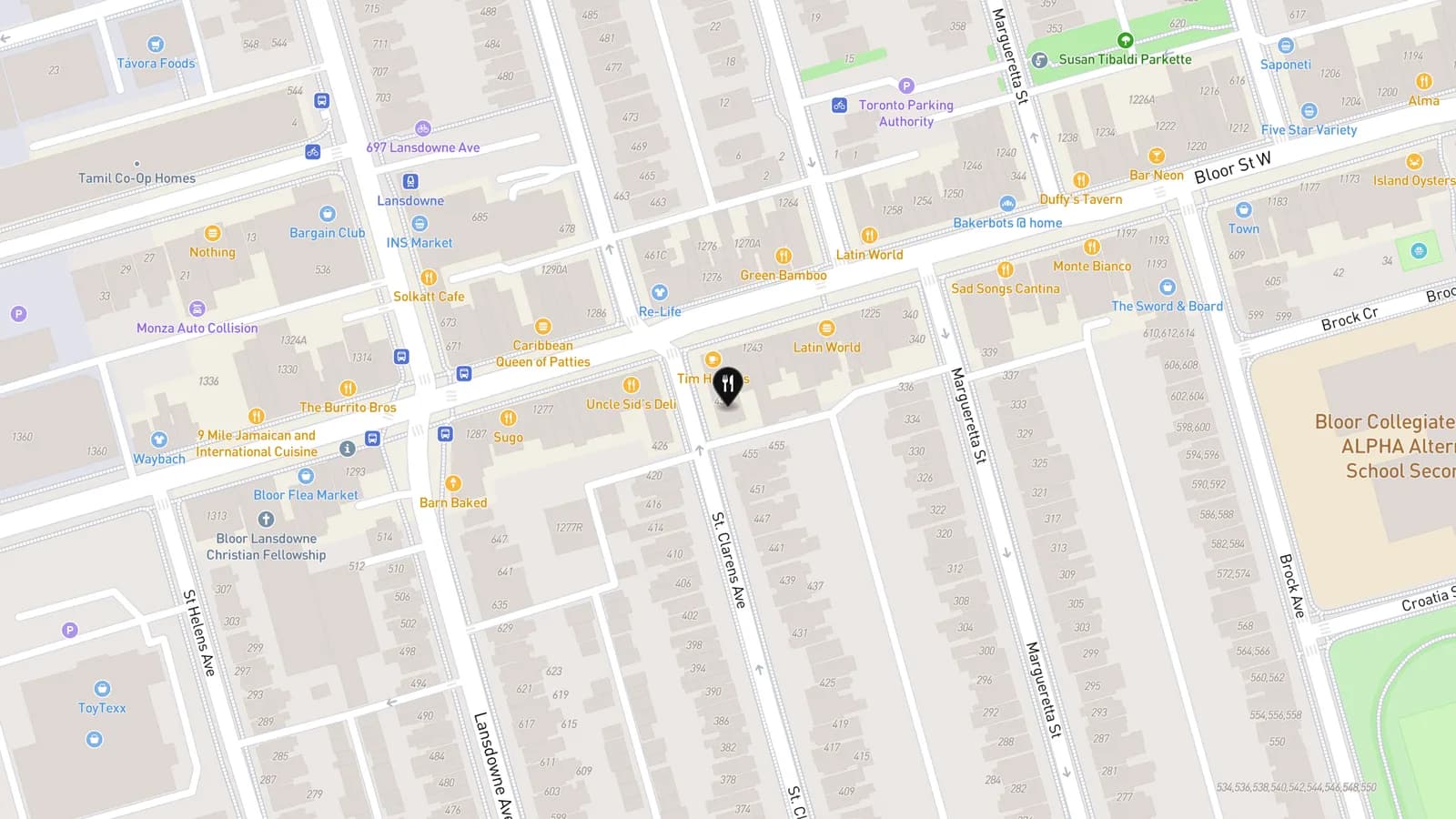 El Chino Antojitos Bar map